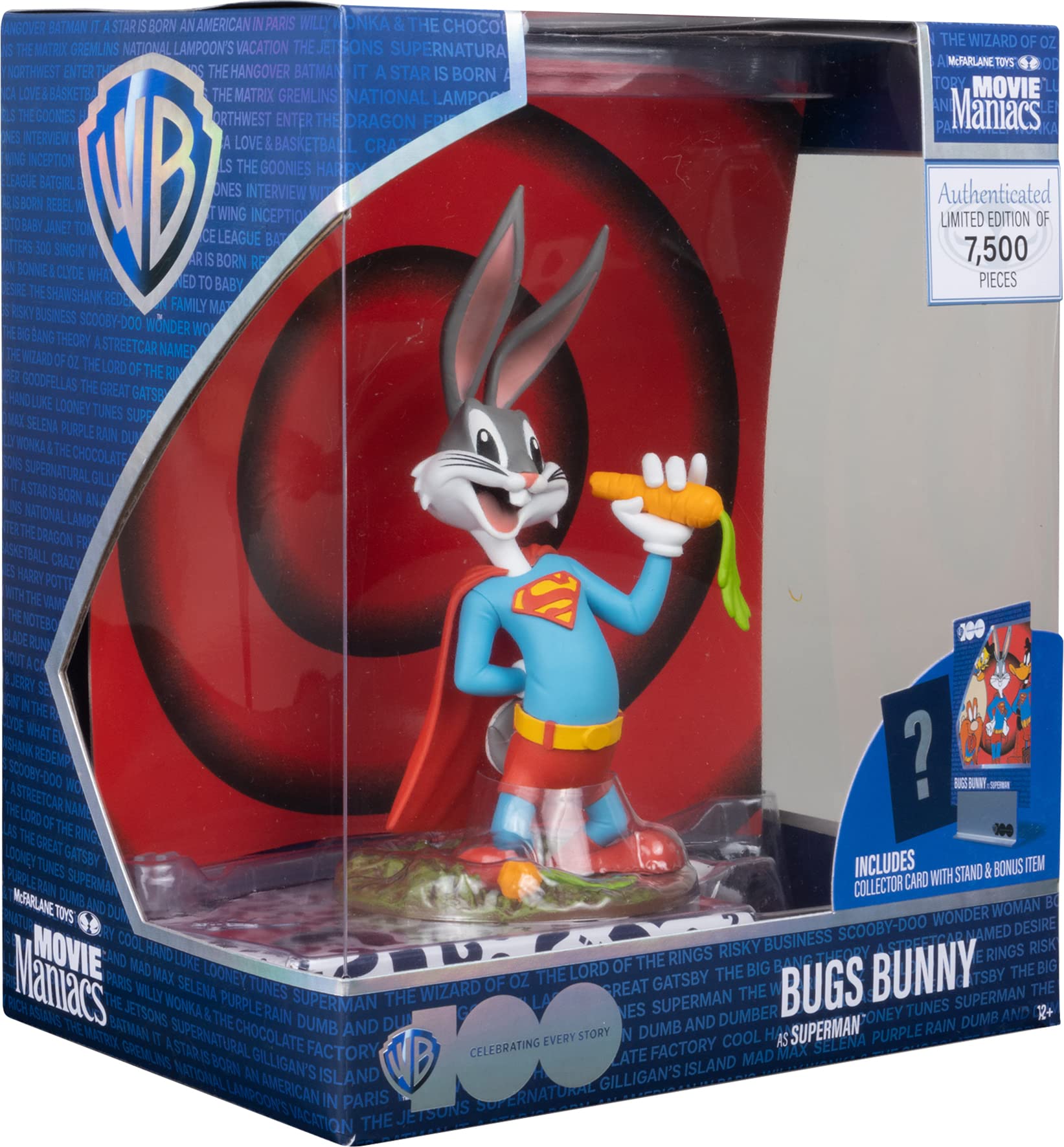 Lansay - Movie Maniacs-Bugs Bunny in Superman Costume-Looney Tunes